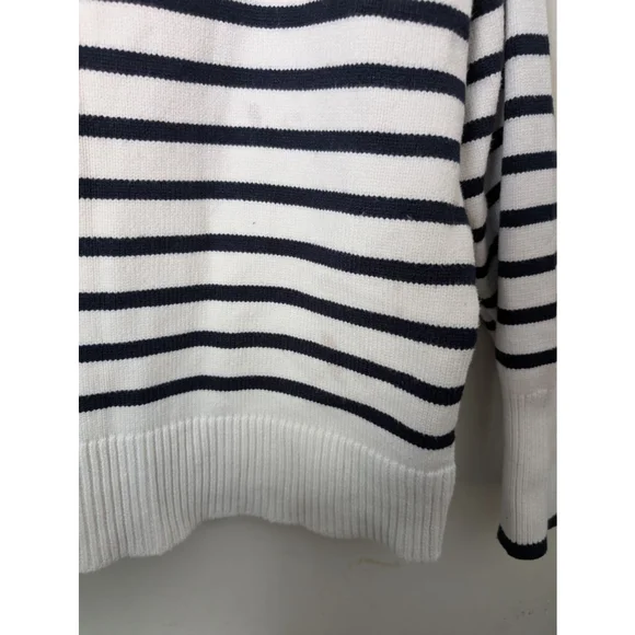 Philosophy Republic Clothing XL Striped Crew Neck Sweater, women's - Picture 8 of 9